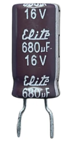 capacitores 680uf 16v 8X12