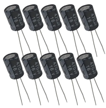 capacitores 470uf 16v 8X12