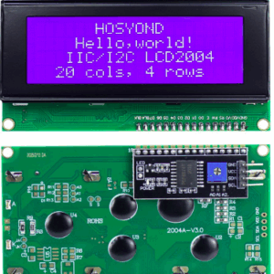 DISPLAY LCD 20x04 com I2C Módulo de tela LCD para Arduino e Raspberry Pi